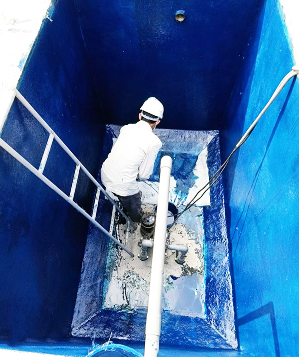 THC Composite Việt Nam bọc 500 m2 khu phức hợp xử lý nước thải cho nhà máy Z115 bộ Quốc Phòng tỉnh Thái Nguyên