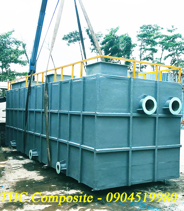 Bể tách rác thải do THC Composite Việt Nam sản xuất 